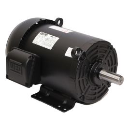 WEG Electric Corp 00518ET3E184T-S 5HP Electric TEFC Motor 1800 RPM 230-460V/3PH Steel Body