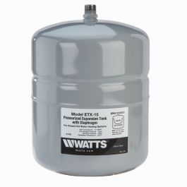 Watts 0066605 2.1-Gallons Non-Potable Water Expansion Tank 1/2" MNPT