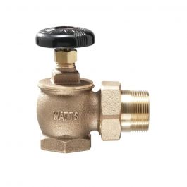 Watts 0067450 1/2" Steam Radiator Angle Valve RA-1-AP