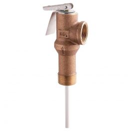 Watts 0068720 3/4" Temperature & Pressure Relief Valve 105,000 BTU 150 PSI