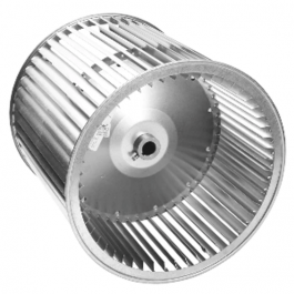 LAU 00986716 Blower Wheel 12-5/8"H X 11-1/8" W 1" Bore