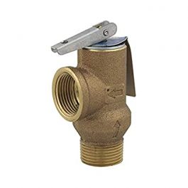 Watts 0121327 3/4" Pressure Relief Valve 100 PSI LF3L