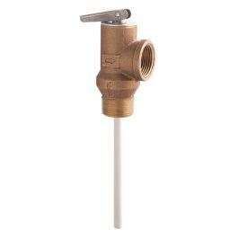 Watts 0121341 3/4" Temperature & Pressure Relief Valve 100,000 BTU 210°F 100 PSI