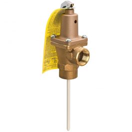 Watts 0121451 1" Temperature & Pressure Relief Valve 3,085,000 BTU 150 PSI