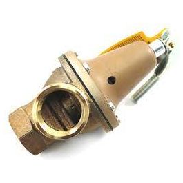 Watts 0121547 1.5" Relief Valve 125 PSI 6,460,000 BTU/Hr LF174A