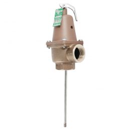 Watts 0121585 1" Temperature & Pressure Relief Valve 100 PSI 2.817K BTU LFN240X-6
