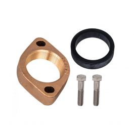 Raypak 013812F Inlet & Outlet Flange Kit 1-1/2" & 2" Brass