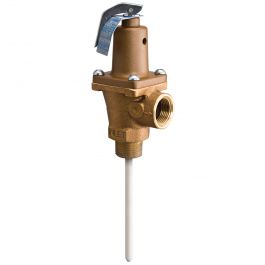 Watts 0158675 3/4" Temperature & Pressure Relief Valve 100 PSI 210°F