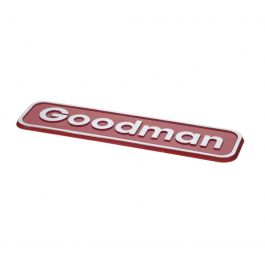 Amana-Goodman 0161R00092 Name plate