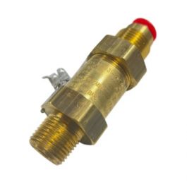 York 022-13196-000 Pressure Relief Valve 450 PSI 3/8" X 1/2" Flare NPTFE