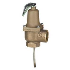 Watts 0257564 3/4" NPT Pressure Relief Valve 1,438,000 BTU/hr 150 PSI 140X-5-150