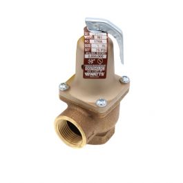 Watts 0275174 1" Pressure Relief Valve 75 PSI 2,055,000 BTU 174A
