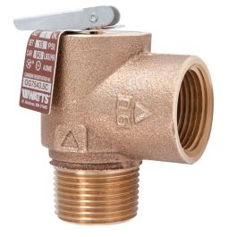 Watts 0364200 Bronze Steam Relief Valve 15 PSI 1900 PPH 1.5"X2"