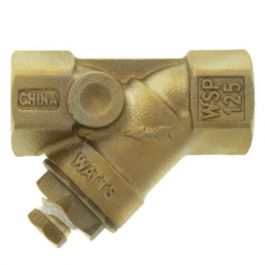 Watts 0379112 3/4" Wye Pattern Strainer Bronze Lead Free LF777SI