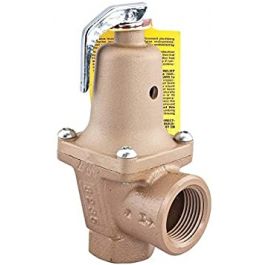 Watts 0383308 1-1/4" Pressure Relief Valve 2830000 BTU 45 PSI