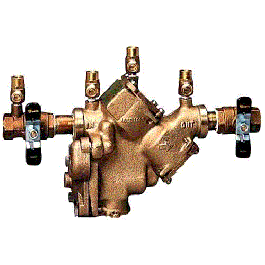 Watts 0391008 3/4" Backflow Preventer W/Quarter-Turn Shutoff Valve LF909QT