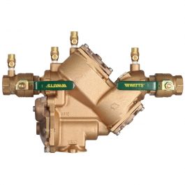 Watts 0391011 1-1/2" Lead-Free RPZ Backflow Preventer Assembly