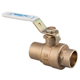 Watts 0555099 2" Full Port Ball Valve W/Locking Lever Handle 2-Piece