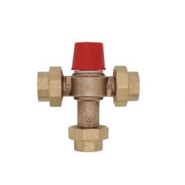 Watts 0559106 Hot Water Temperature Control Valve Unthreaded W/1" Lead-Free 90°F-160°F LF1170-UTM2