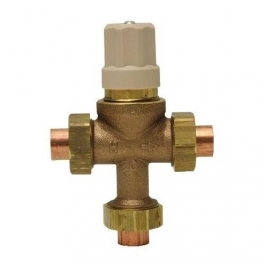 Watts 0559121 1" Thermostatic Mixing Valve 80°F-120°F