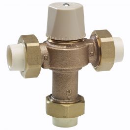 Watts 0559161 1/2" Thermostatic Mixing Valve 80°F–120°F