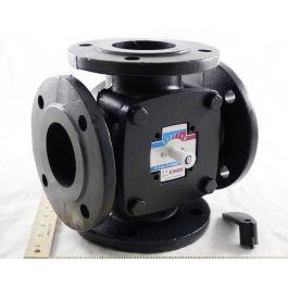 Danfoss 065B-6180 Cast Iron 4-Way Mixing Valve Flanged 3" 175 CV