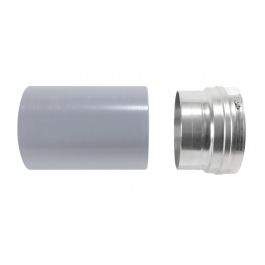 Lochinvar & A.O. Smith 100267012 8" Flue Adapter Kit SS To CPVC