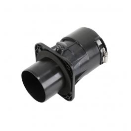 Lochinvar & A.O. Smith 100275600 3" Flue Adapter W/Analyzer PVC