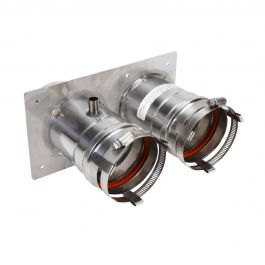 Burnham Boiler 105133-01 2-Pipe PVC Connector Assembly 3" X 3"