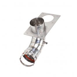 Burnham Boiler 109075-01 Vent Elbow W/Flue Sensor