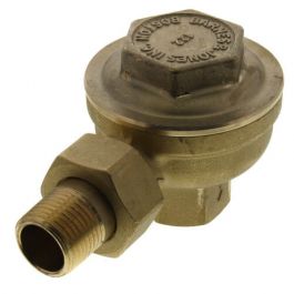 Barnes & Jones 122A 1/2" Angle Thermostatic Steam Radiator Trap Up To 25 PSIG