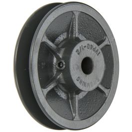 Browning 1VP40X1/2 1-Groove Sheave 1/2" Bore 3.75" DIA Cast Iron