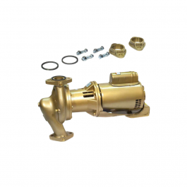 Xylem-Bell & Gossett 1EF024LF 1/2 HP In-line Centrifugal Pump Series e-60, 1.5" X 1.5" X 5.25" 115-230V