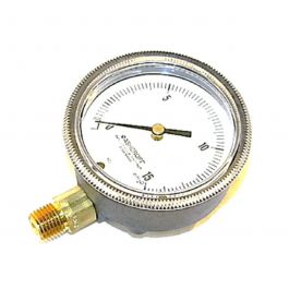 Ashcroft 251490A02L-0/15WC 2.5" Pressure Gauge -15-0" WC 1/4" NPT Lower Mount