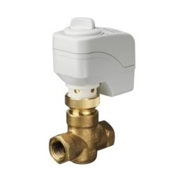 Siemens 254-01115 1/2" 3-Position Zone Control Valve Assembly N/O Floating 0.4Cv 24V