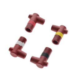 Nortec Humidity 2573529 Cylinder Plugs White/Black/Red/Yellow