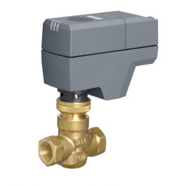 Siemens Building Technology 260-02036 1/2" Valve Assembly N/O 3-Position Floating S/R 1.6Cv 24V