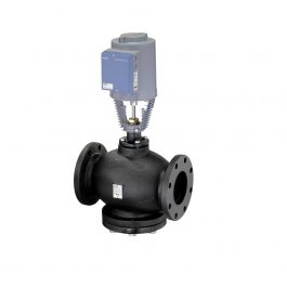 Siemens Building Technology 294-06162 3-Way 4" S/R Flanged Valve 160Cv 0/10 VDC 4/20mA