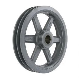 Browning 2BK100X 1 3/16 2-Groove Sheave 5.95" DIA 1-3/16" Cast Iron