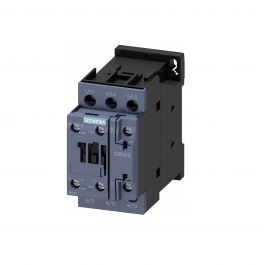 Siemens Industrial Controls 3RT2028-1AK60 3-Pole Contactor 38A 120V 1NO/1NC Screw