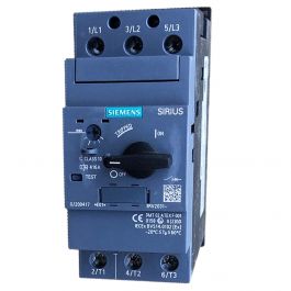 Siemens Industrial Controls 3RV2031-4JA10 MSP Circuit Breaker 54-65 Amp Class 10 S2 Screw Terminal