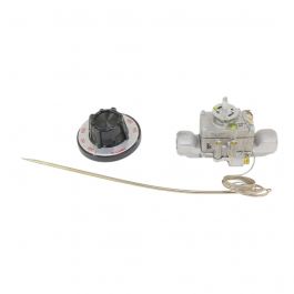 Robertshaw 4200-505 1/2" Commercial Gas Thermostat 48" Cap 300°F-650°F