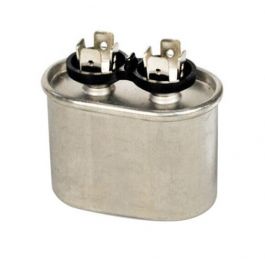 Rheem-Ruud 43-100496-49 Oval Run Capacitor 25 MFD 370V