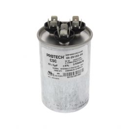 Rheem-Ruud 43-25133-44 Dual Round Run Capacitor 40/5 MFD 370V