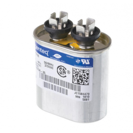 Rheem-Ruud 43-25134-35 Single Oval Capacitor 6 MFD 370V