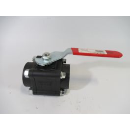 Flowserve-Worcester Valve 4446PMSE.100 SS Ball Valve W/Carbon Steel Body 1" NPT