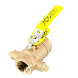 Conbraco Industries 50-GB5-A1A 1" Gas Shutoff Ball Valve 1/4" Tap