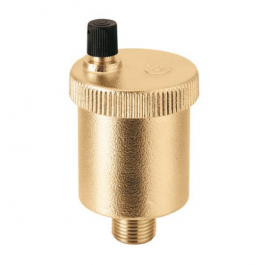 Caleffi 502040A Minical Air Vent 1/2" NPT 150PSI