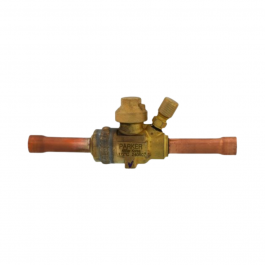 Parker-Sporlan 502055 1/2" Ball Valve W/ Access Port EBVP-1040