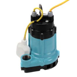Little Giant 511710 1/2HP High Temperature Submersible Sump/Effluent Pump 115V 15' Cord
